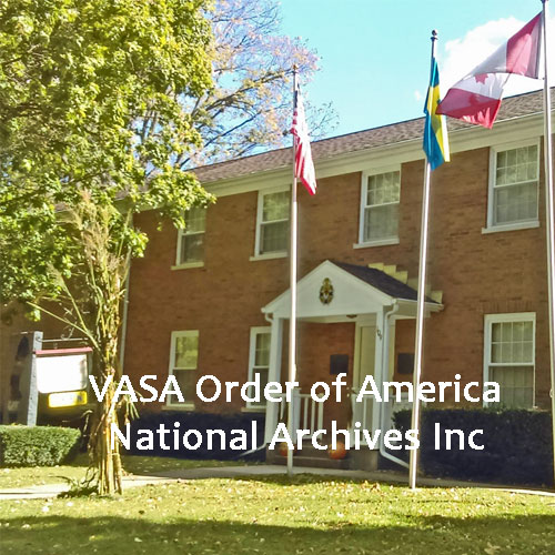 Vasa Order of America National Archives Inc